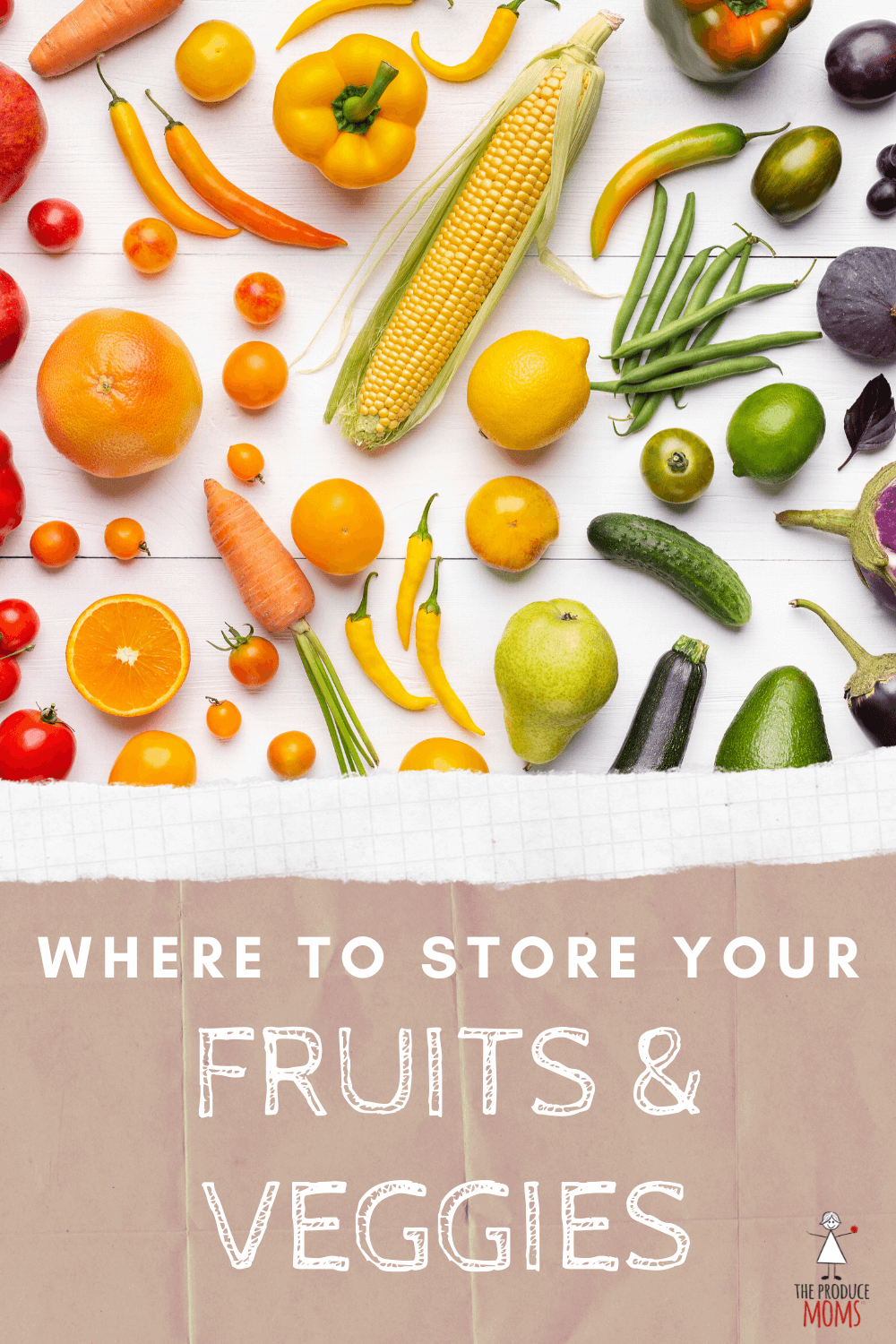 Where to store fruits and vegetables