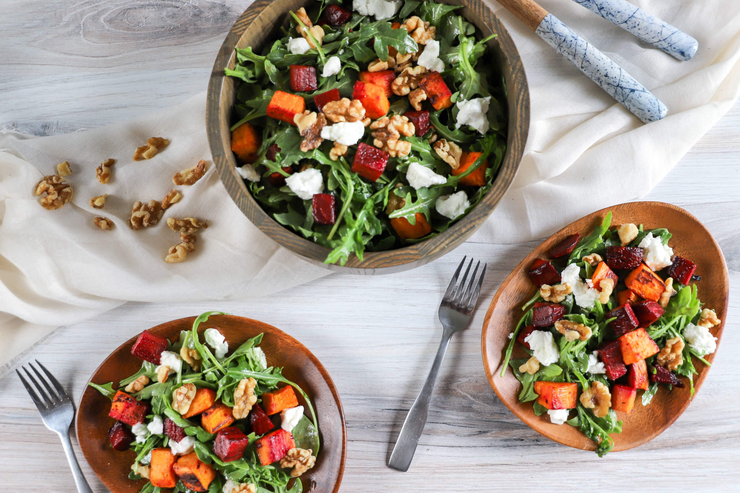Roasted Sweet Potato & Beet Salad Roasted Sweet Potato & Beet Salad
