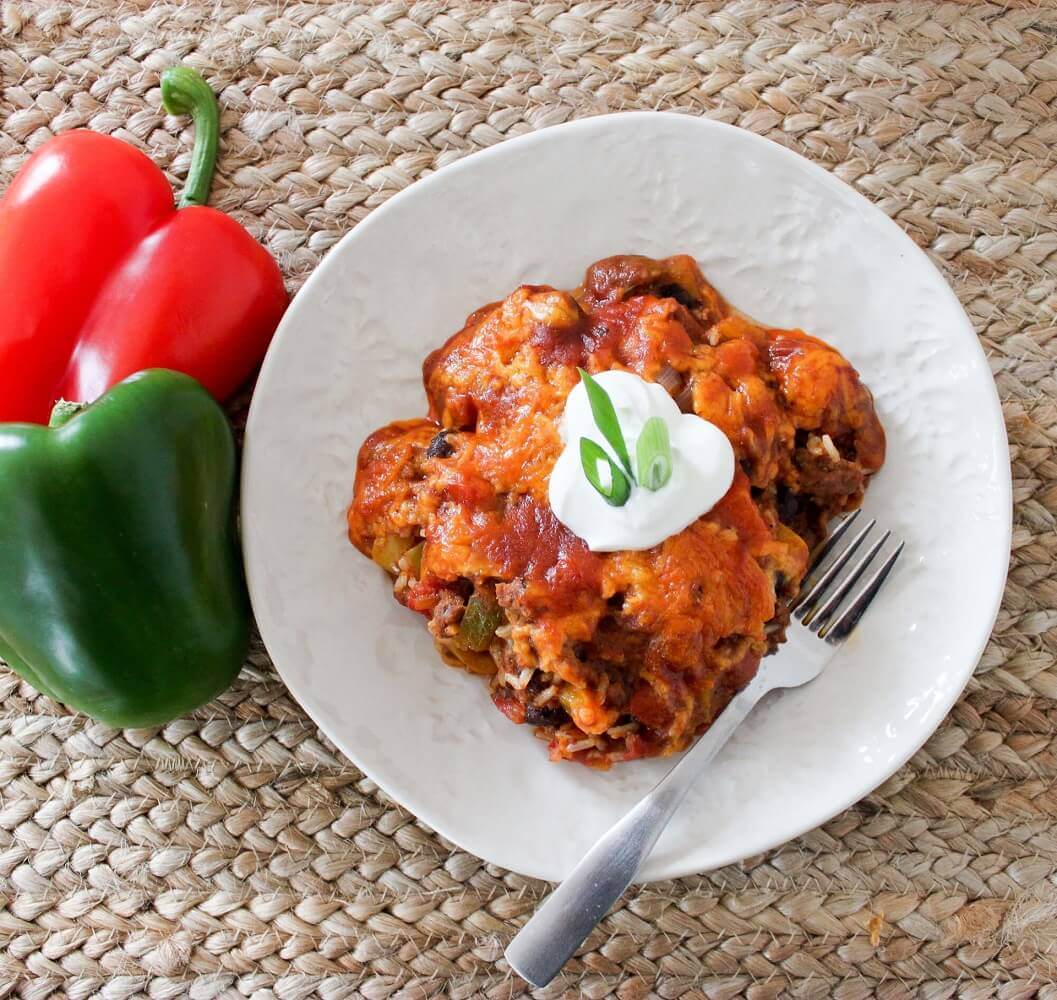 Stuffed Bell Pepper Casserole Southwestern Recipes Stuffed Bell Pepper Casserole Southwestern Recipes