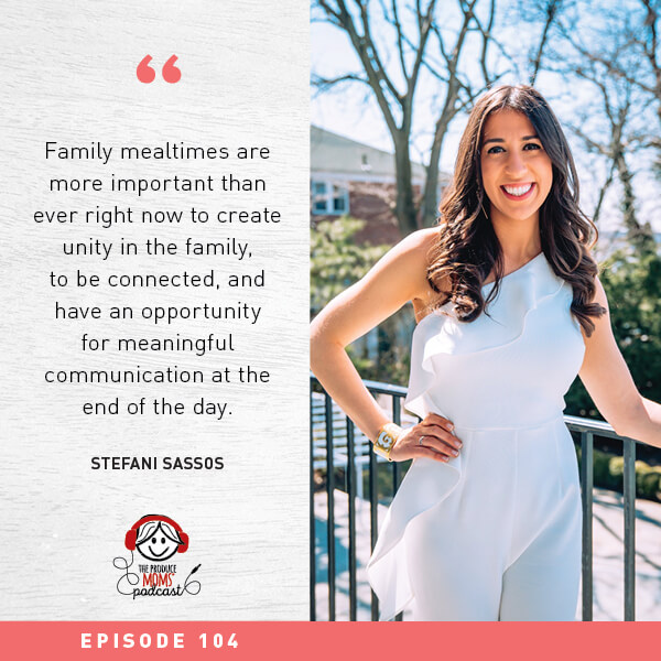 Episode 104: How to Make Mealtime Fun for the Whole Family with Stefani Sassos, MS, RDN, CSO, CDN Registered Dietitian Nutritionist for the Good Housekeeping Institute Episode 104: How to Make Mealtime Fun for the Whole Family with Stefani Sassos, MS, RDN, CSO, CDN Registered Dietitian Nutritionist for the Good Housekeeping Institute