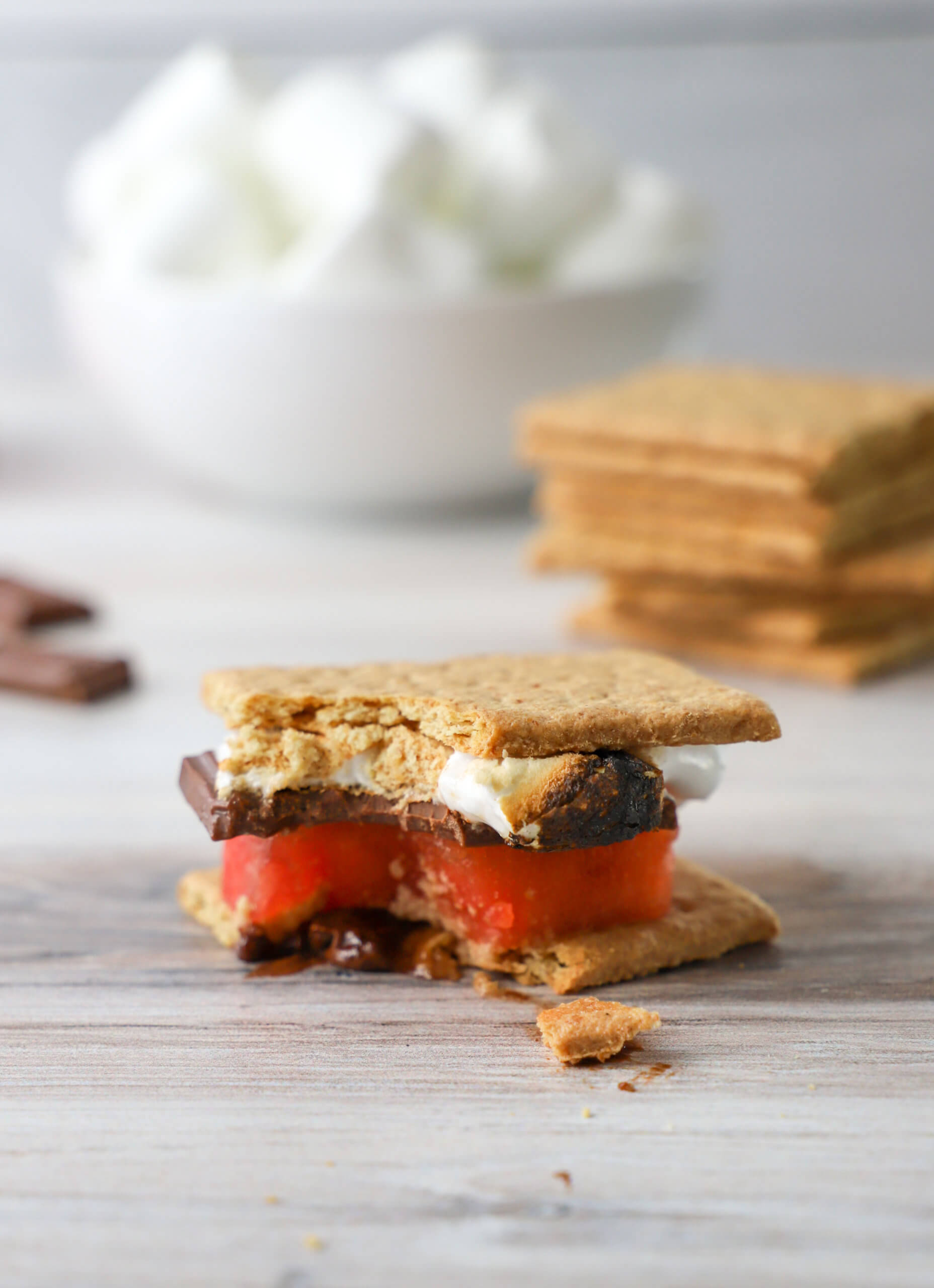 Watermelon S'mores Watermelon S'mores