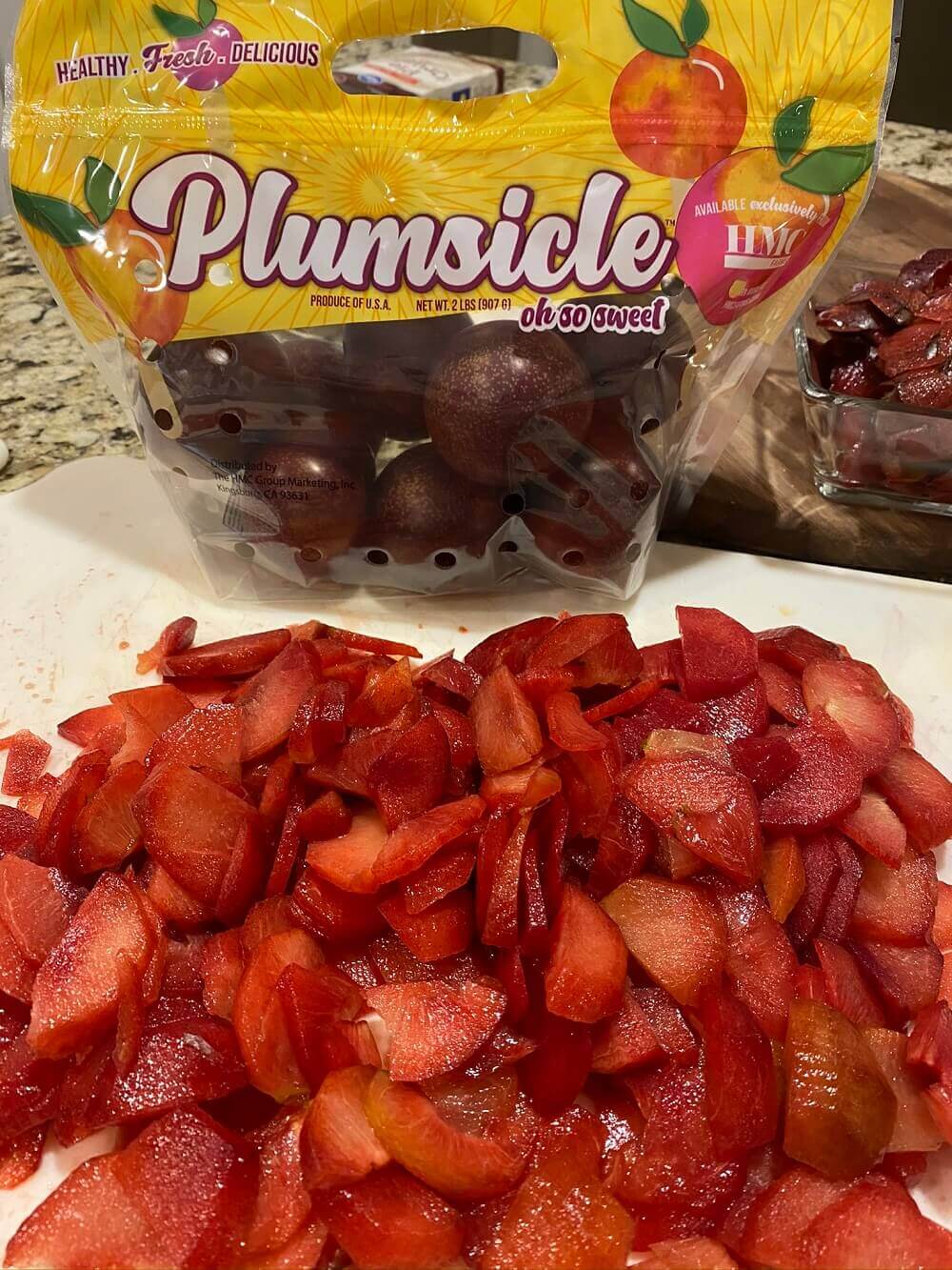 Sliced Plumsicles Sliced Plumsicles