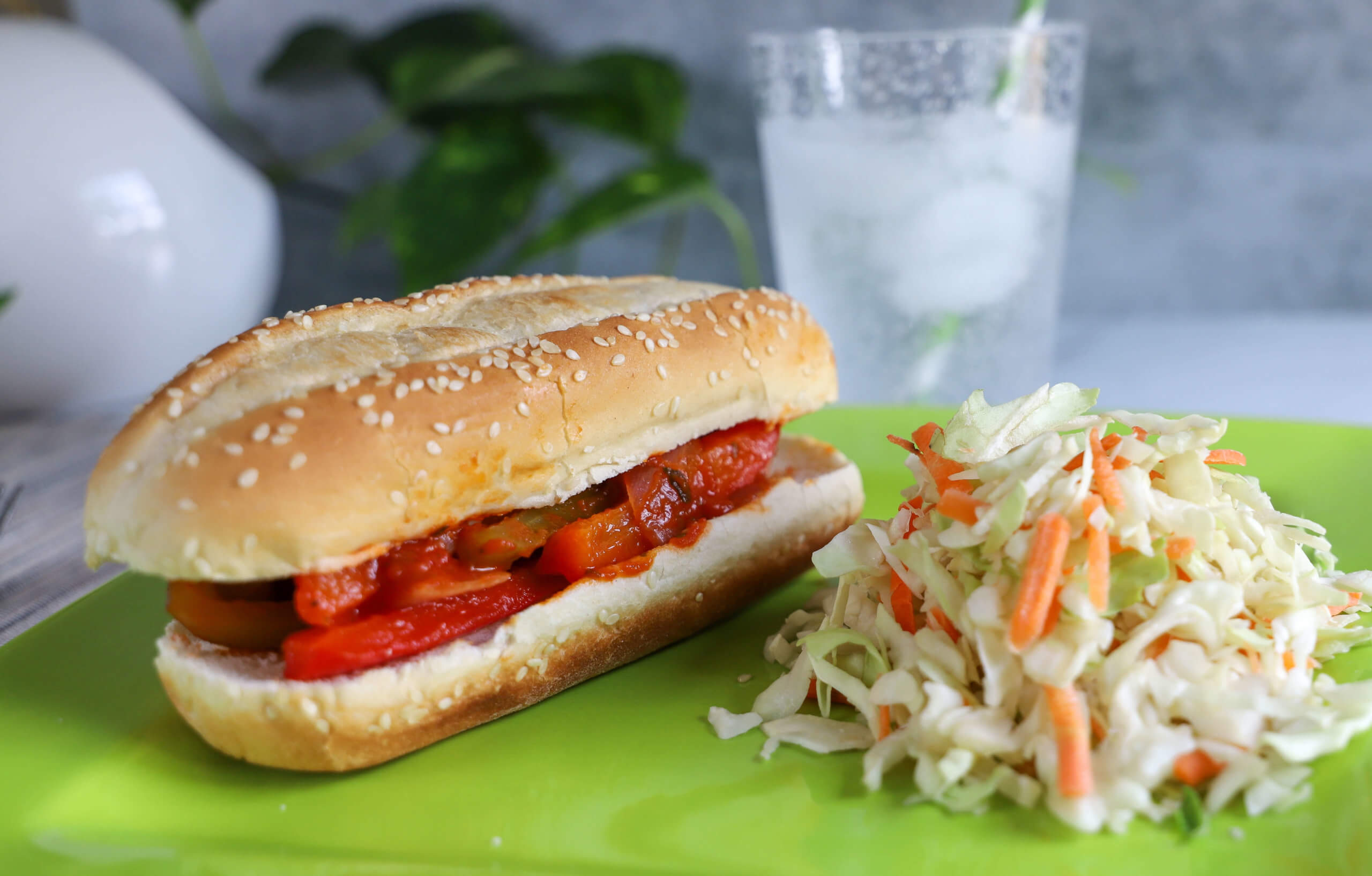 Slow Cooker Freezer Meal: Italian Sausage Hoagies