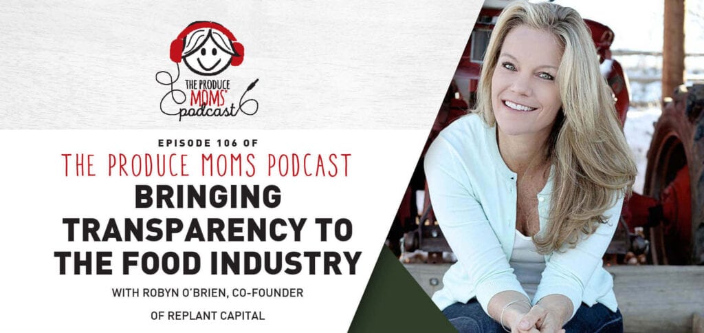July 2020 Podcast Episode 106 Robyn O'Brien Banner Image