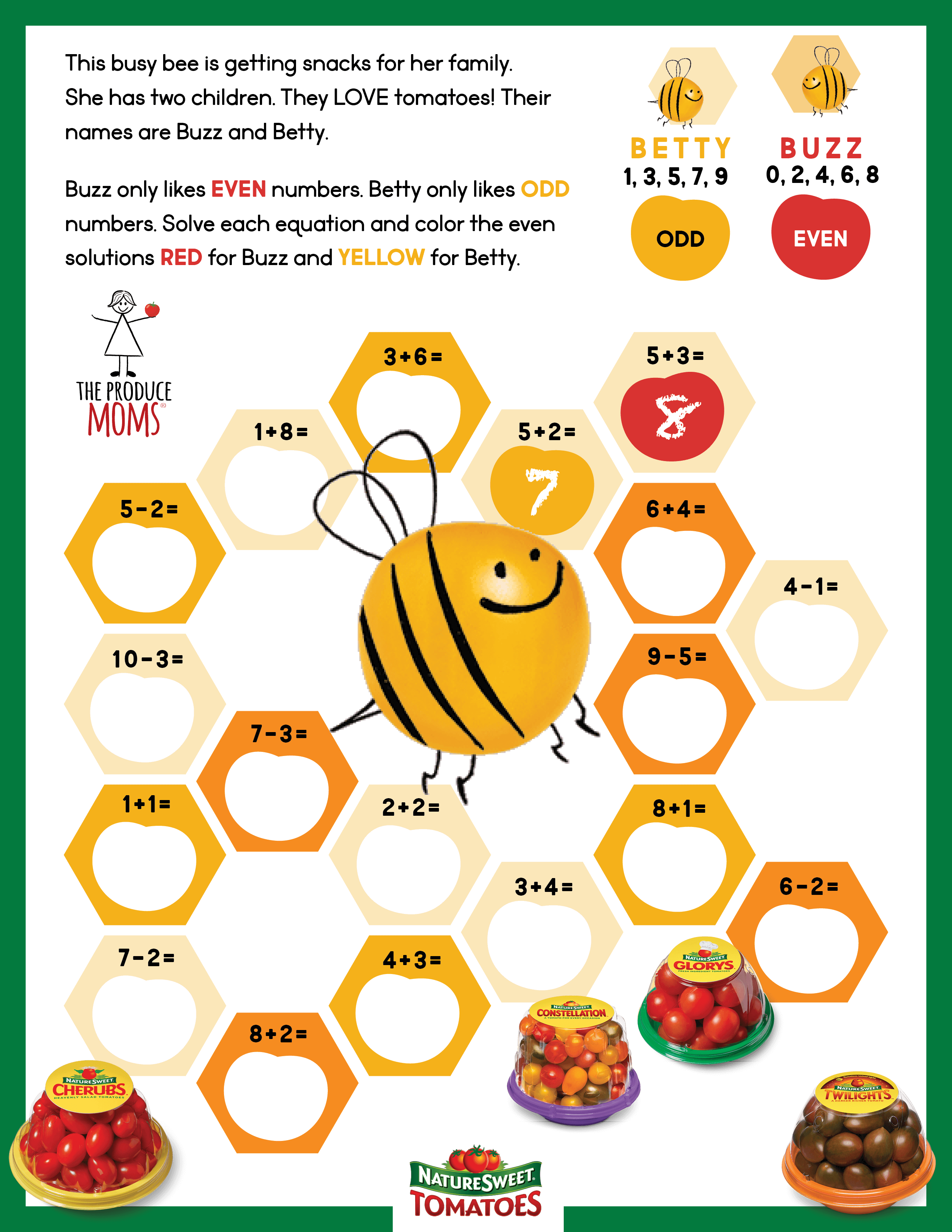 NatureSweet Activity Sheet NatureSweet Activity Sheet
