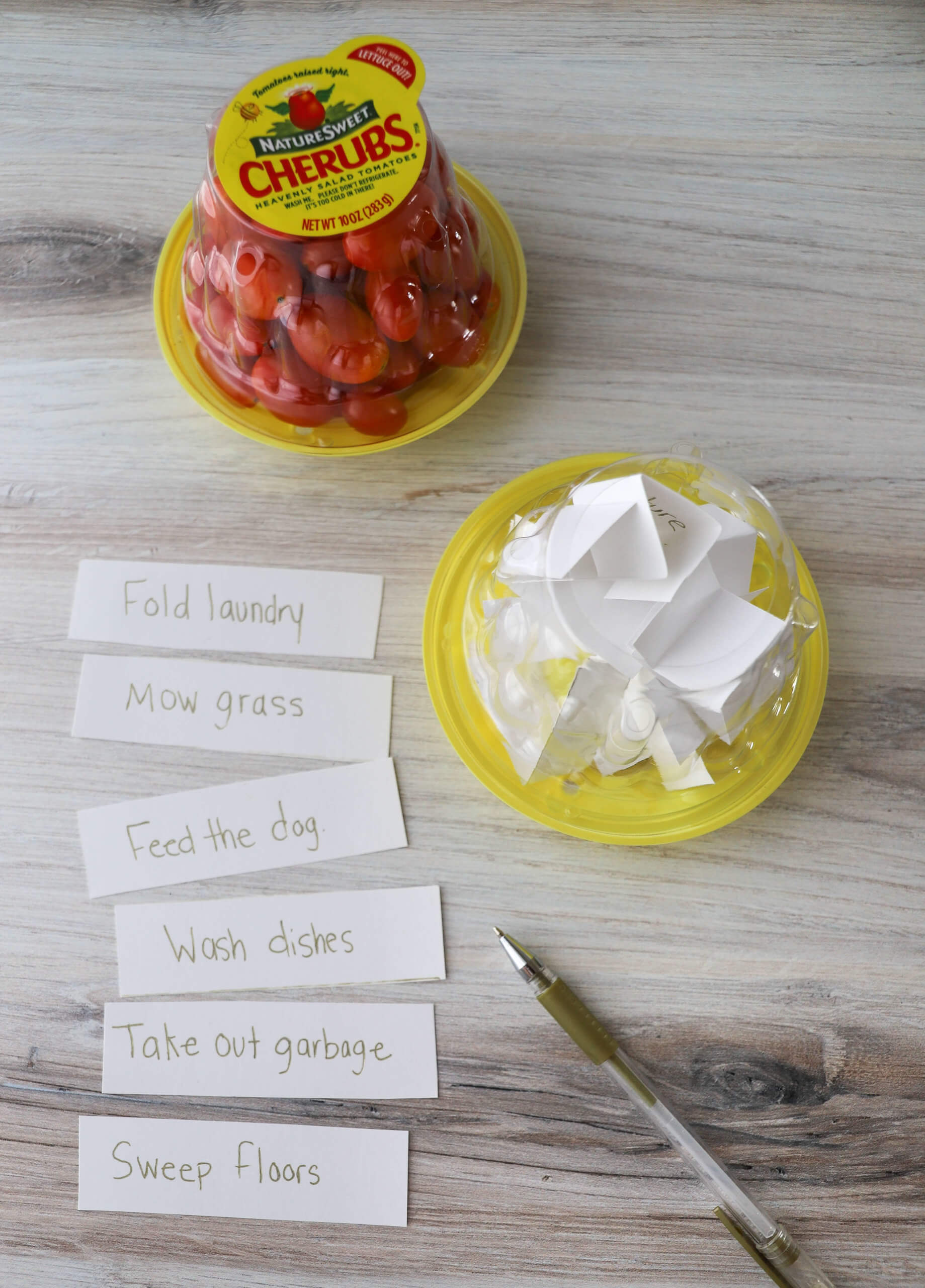 Chores Drawing Cup Chores Drawing Cup