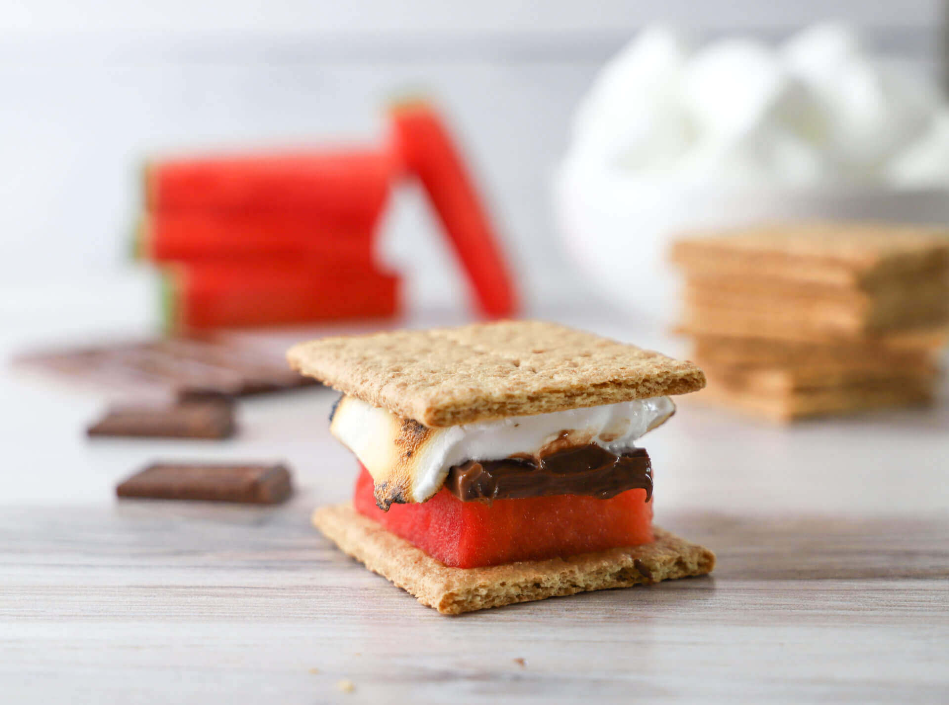 Watermelon Sโmores Ballpark Snack Ideas Watermelon Sโmores Ballpark Snack Ideas
