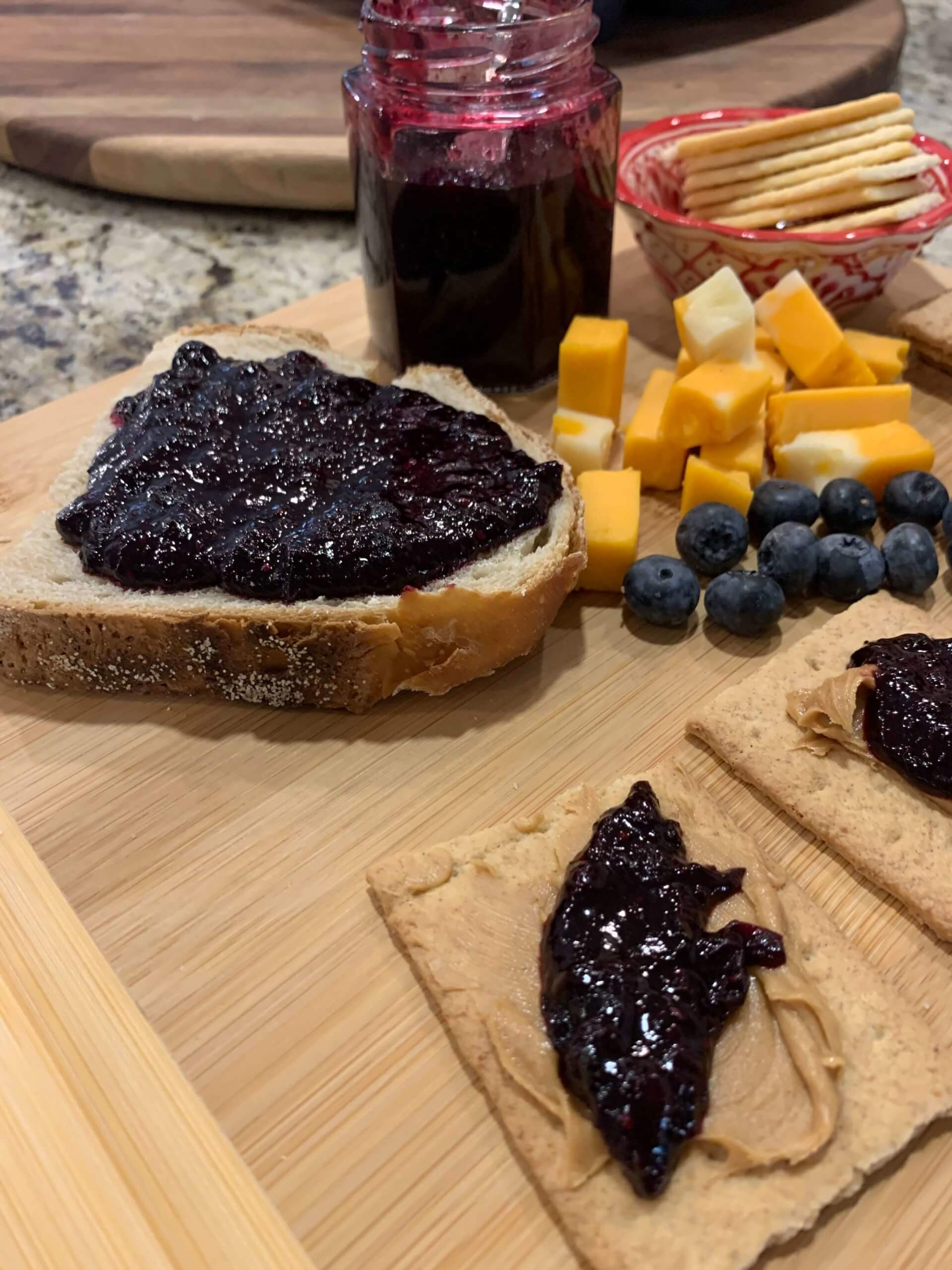Blueberry Chia Jam with Ginger Blueberry Chia Jam with Ginger