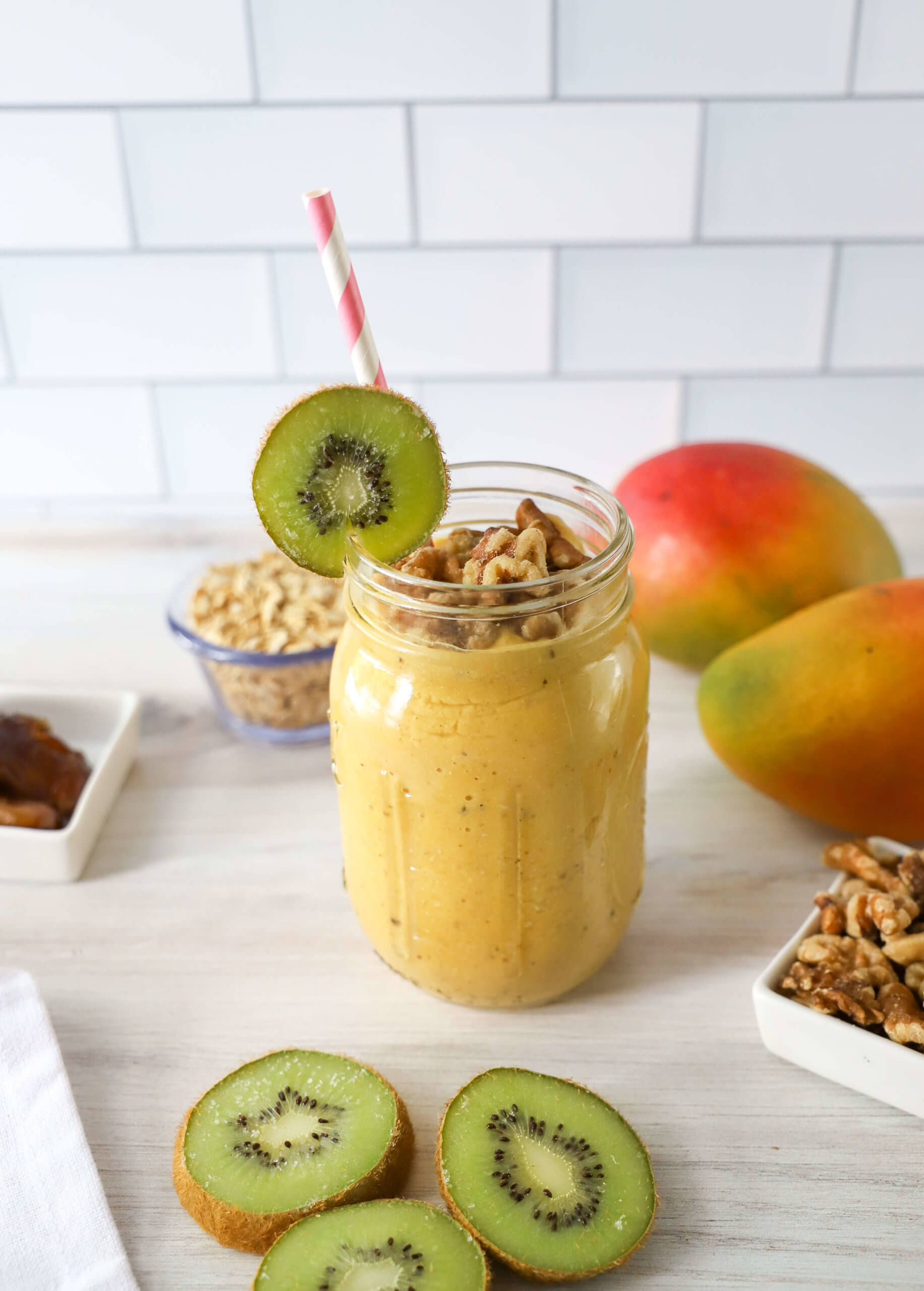 Mango Walnut Powerhouse Smoothie
