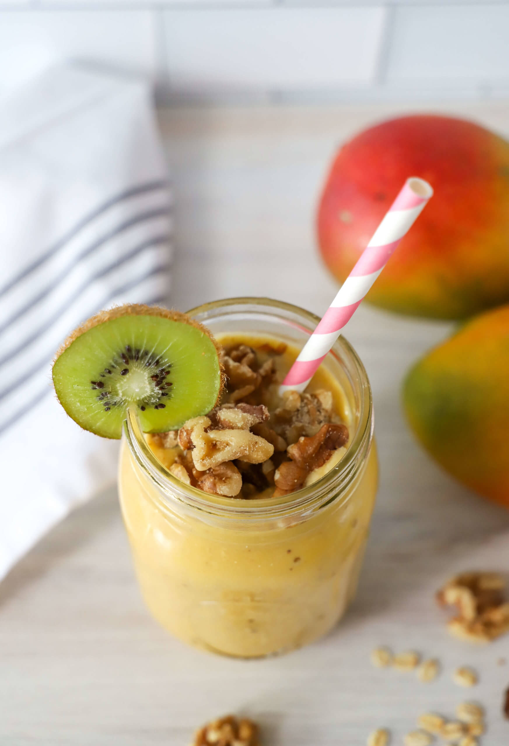Mango Walnut Powerhouse Smoothie