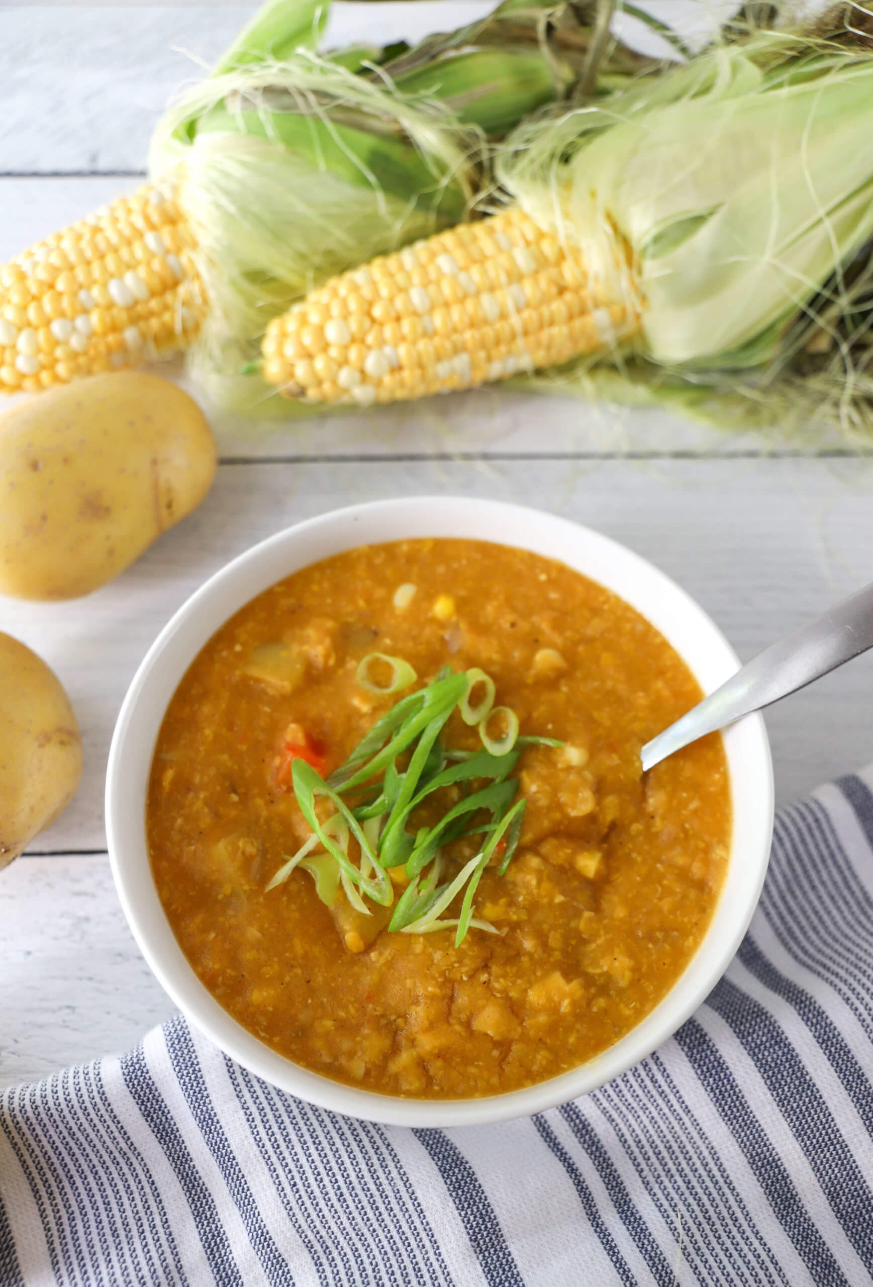 Vegan Potato and Corn Chowder Vegan Potato and Corn Chowder