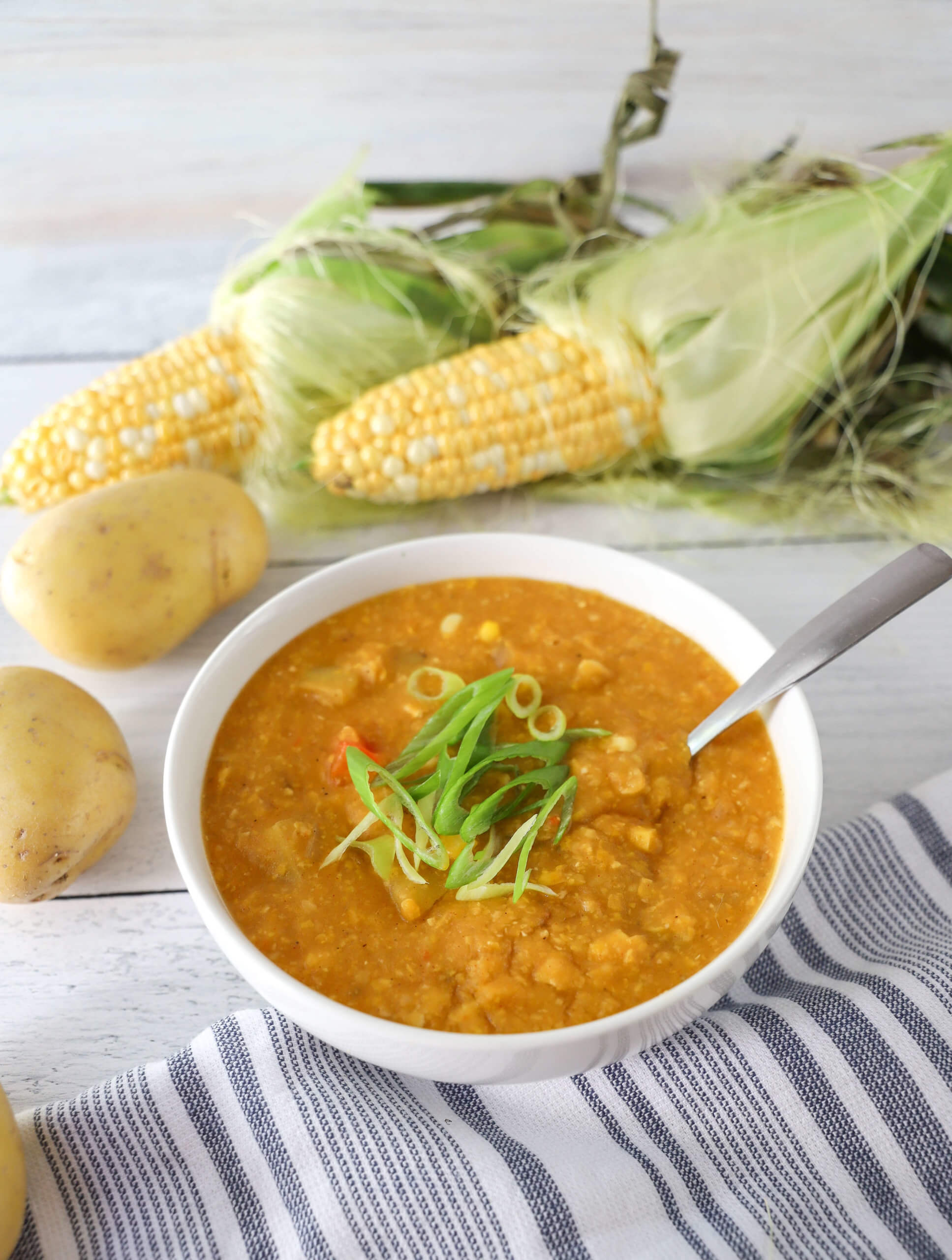 Vegan Potato and Corn Chowder Vegan Potato and Corn Chowder