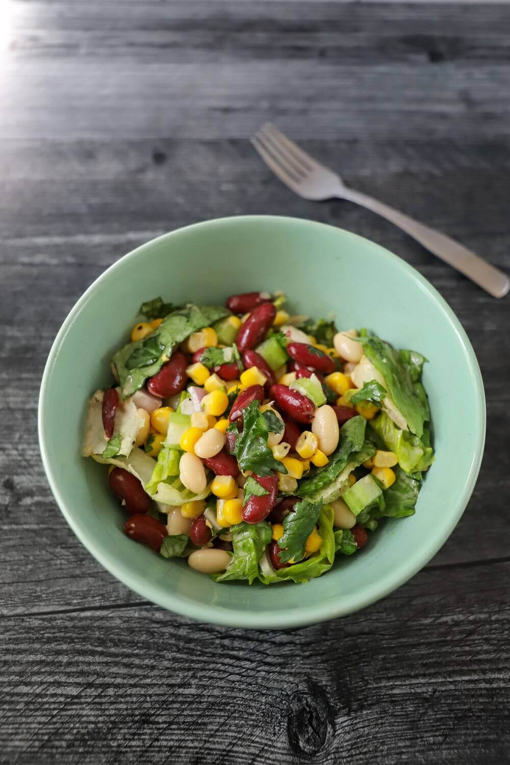 Mixed Bean Chopped Salad - a nutritious meal! Mixed Bean Chopped Salad - a nutritious meal!