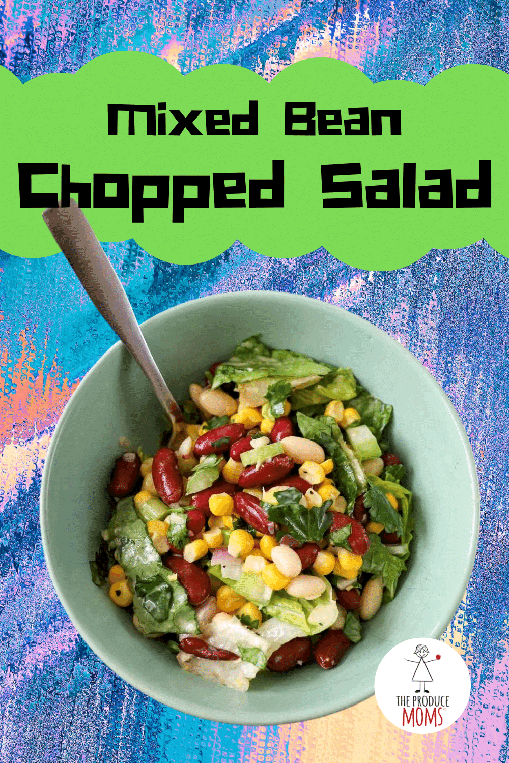 Mixed Bean Chopped Salad Pinterest Card Mixed Bean Chopped Salad Pinterest Card