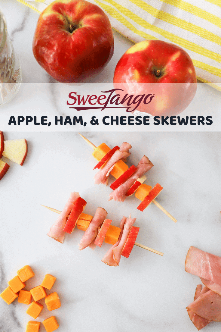 SweeTango Apple, Ham, and Cheese Skewers SweeTango Apple, Ham, and Cheese Skewers