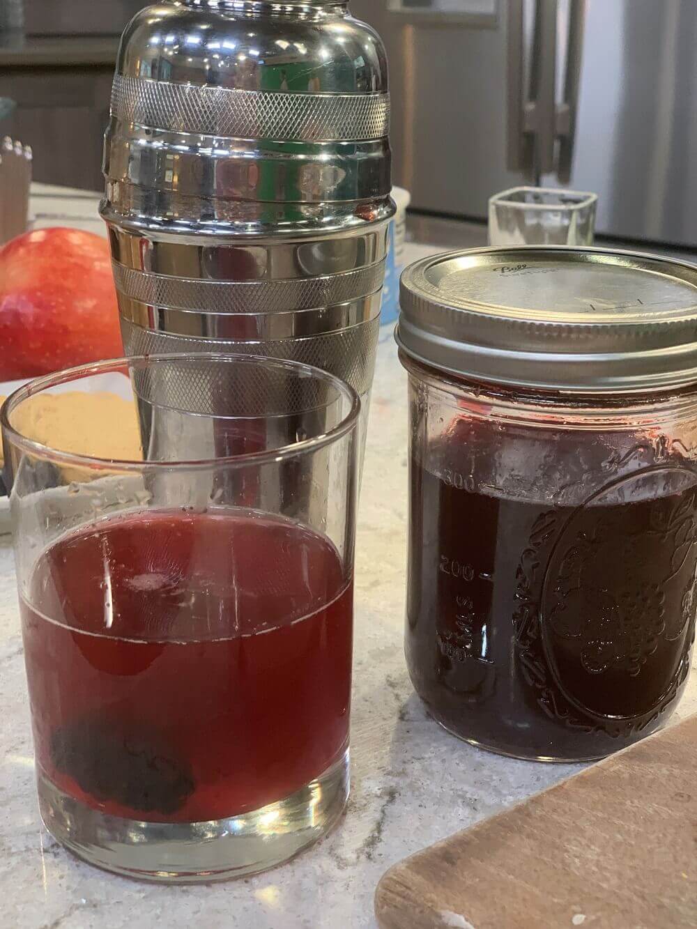 Blackberry Simple Syrup, a halloween treat for grown-ups Blackberry Simple Syrup, a halloween treat for grown-ups