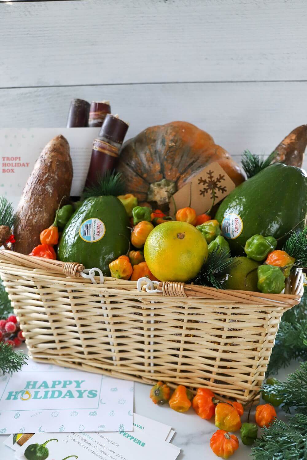 2020 Holiday Gift Guide: Tropical Fruit Basket 2020 Holiday Gift Guide: Tropical Fruit Basket
