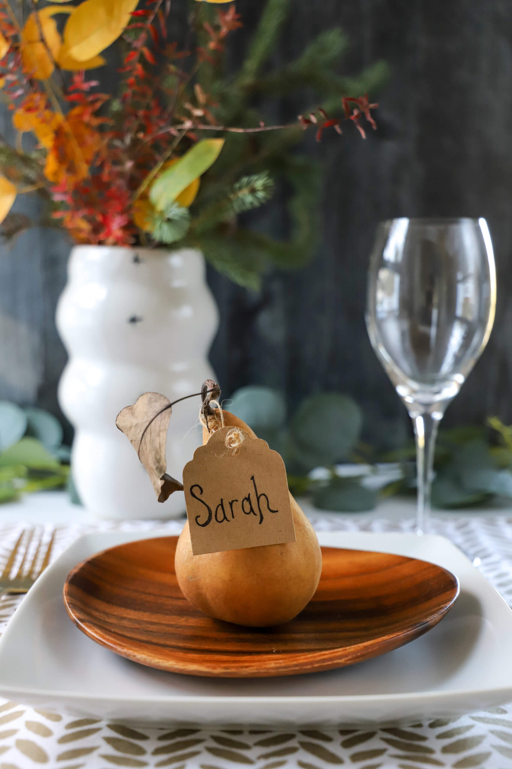 Easy Thanksgiving Tablescape Easy Thanksgiving Tablescape