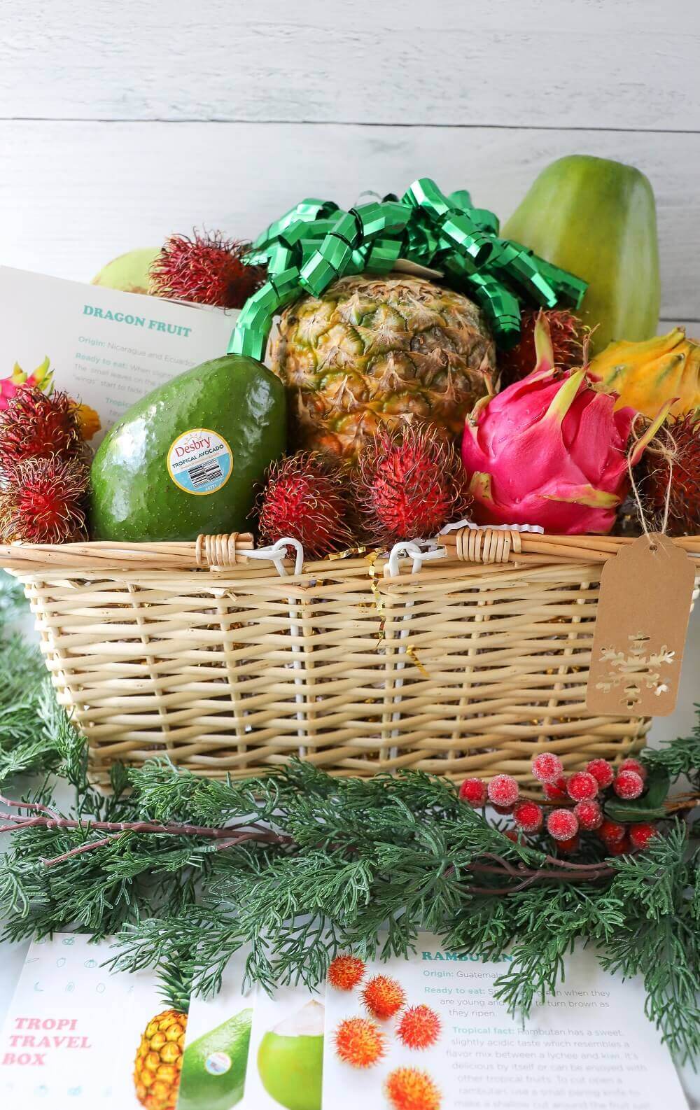 Tropical Fruit Basket Tropical Fruit Basket