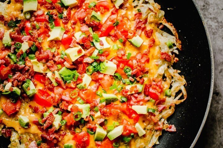 Cheesy Hashbrowns Breakfast Pizza Cheesy Hashbrowns Breakfast Pizza