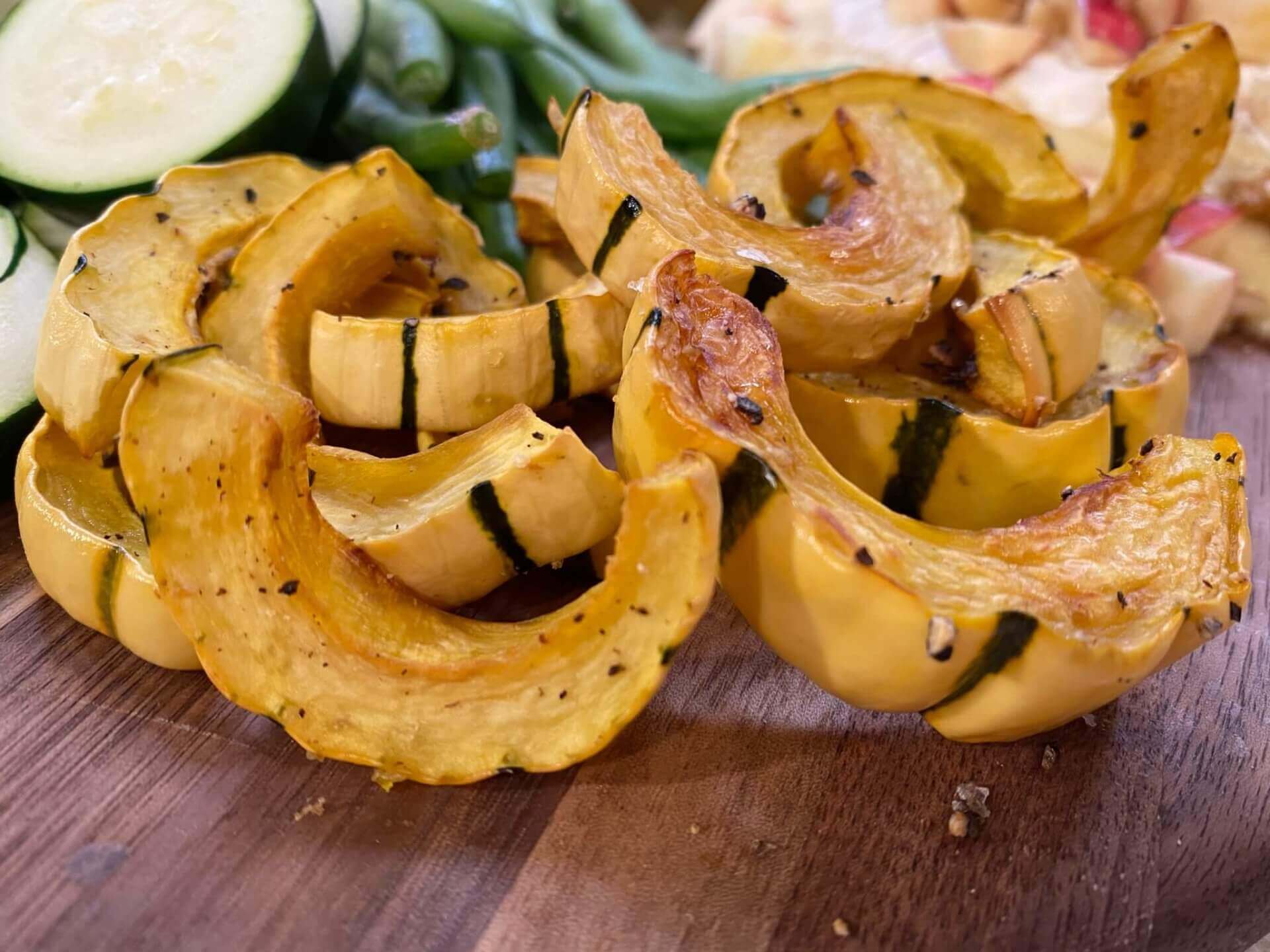 Delicata Squashย Delicata Squashย