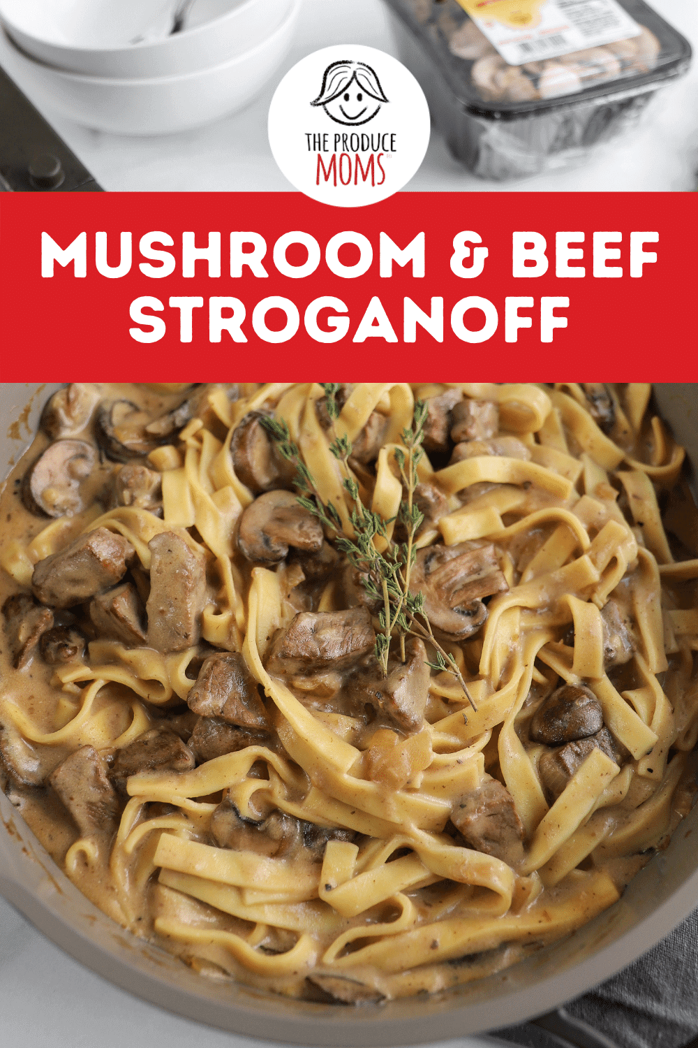 Classic Mushroom and Beef Stroganoff Classic Mushroom and Beef Stroganoff