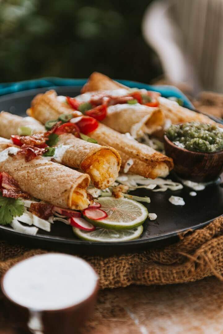 Cheesy Potato Taquitos Cheesy Potato Taquitos