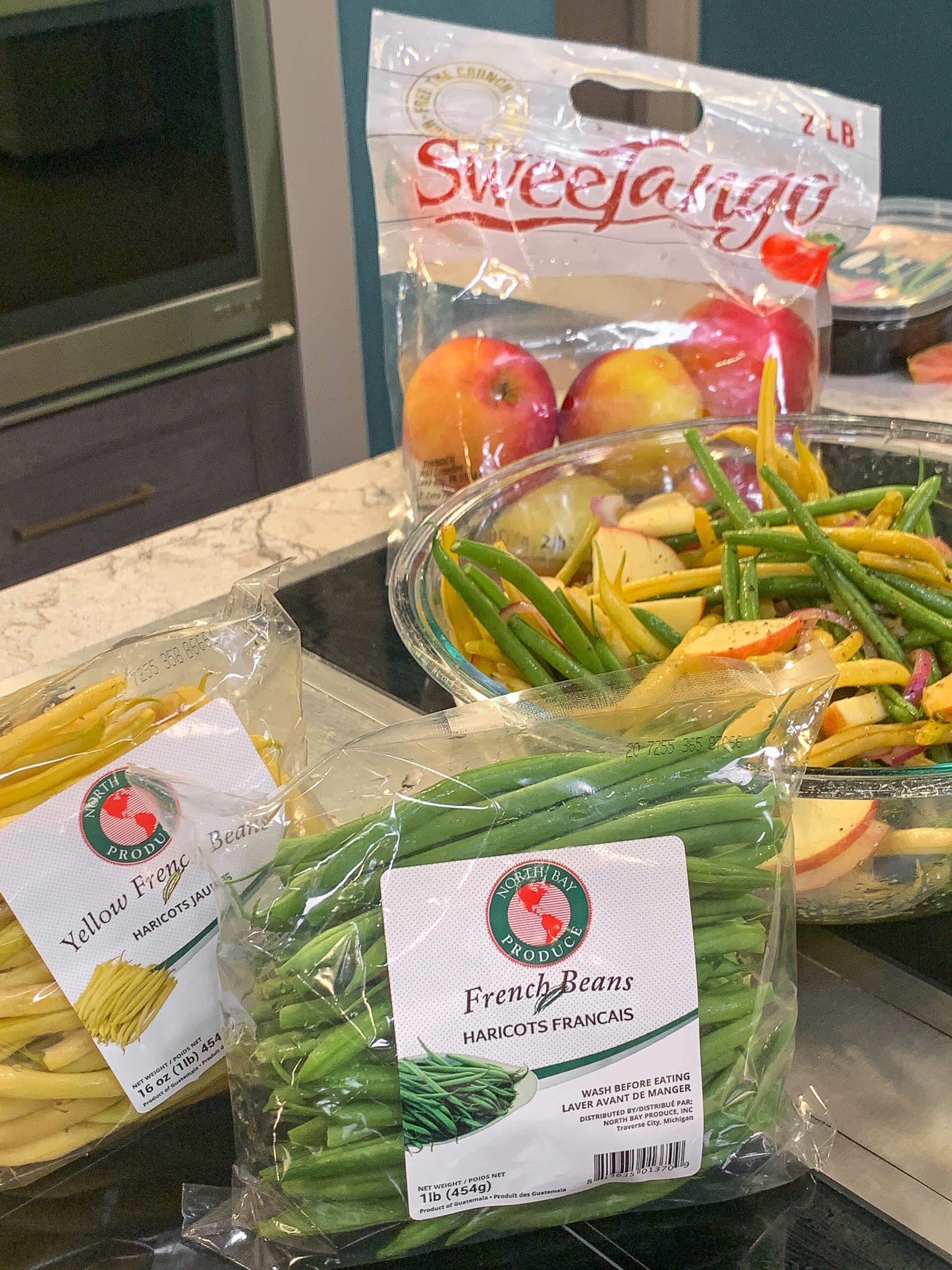French Bean Salad with SweeTango Apples French Bean Salad with SweeTango Apples