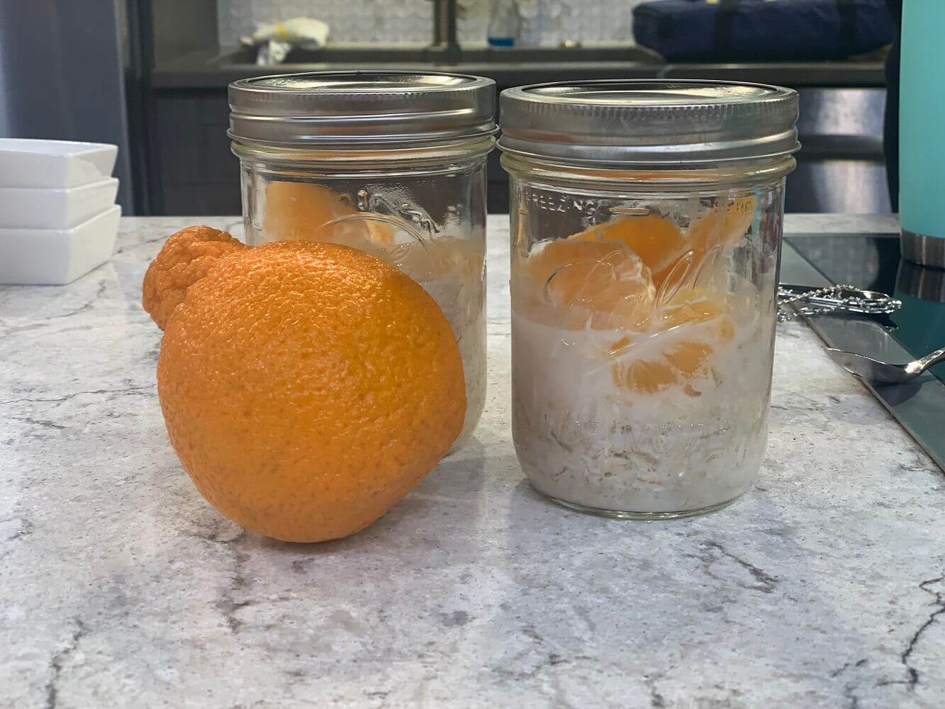 Mandarin and Pomegranate Overnight Oats Mandarin and Pomegranate Overnight Oats