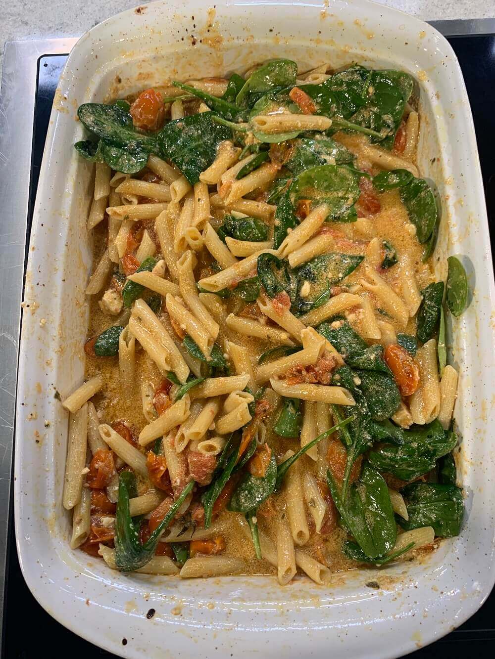 TikTok-Inspired Baked Feta Pasta TikTok-Inspired Baked Feta Pasta