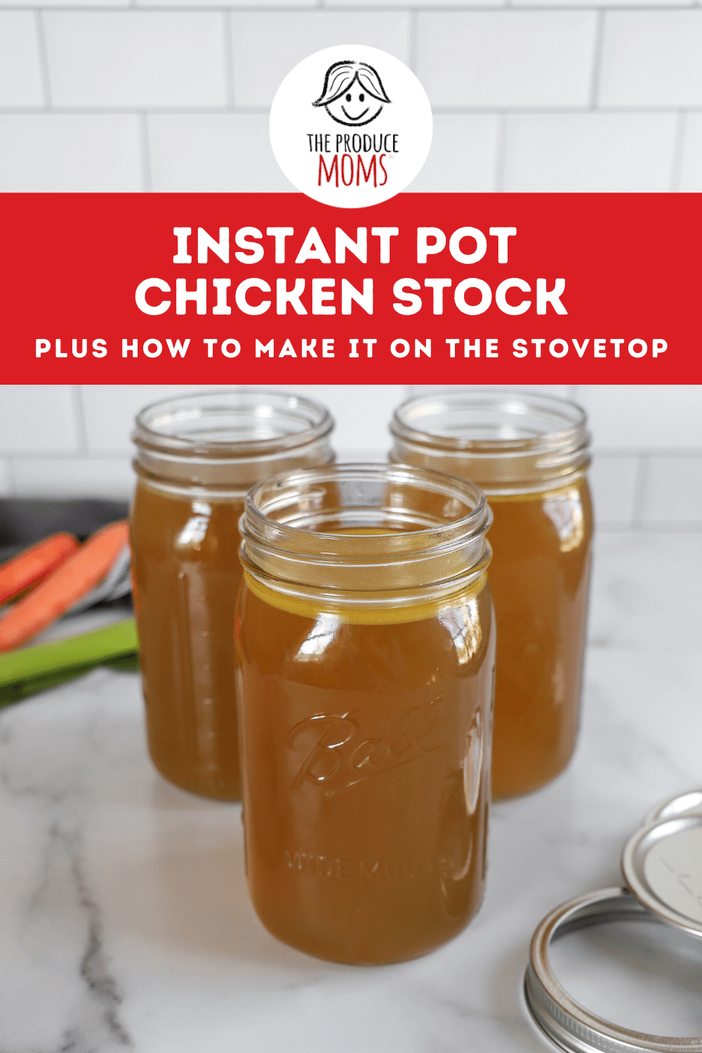 Instant Pot Chicken Stock (plus how to make it without an Instant Pot) Instant Pot Chicken Stock (plus how to make it without an Instant Pot)