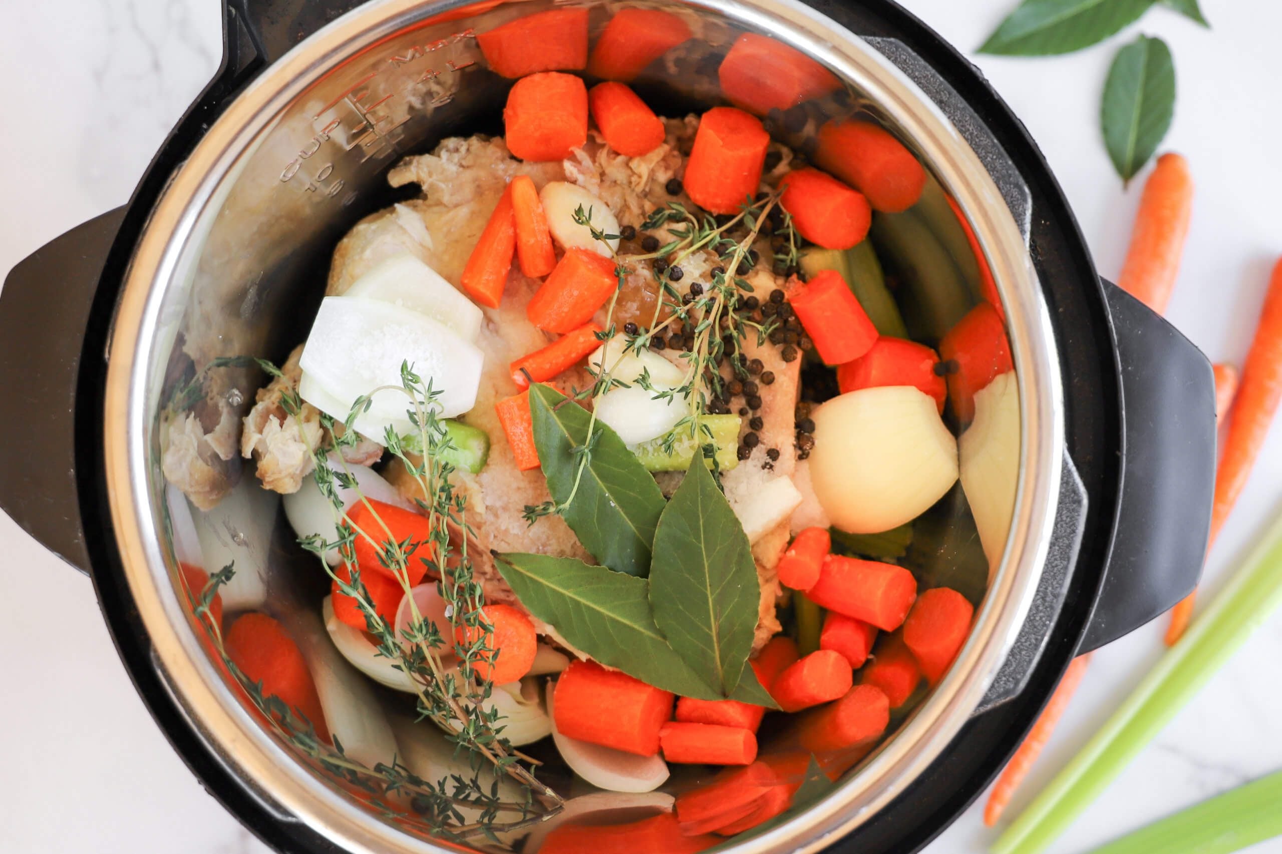 Instant Pot Chicken Stock Instant Pot Chicken Stock