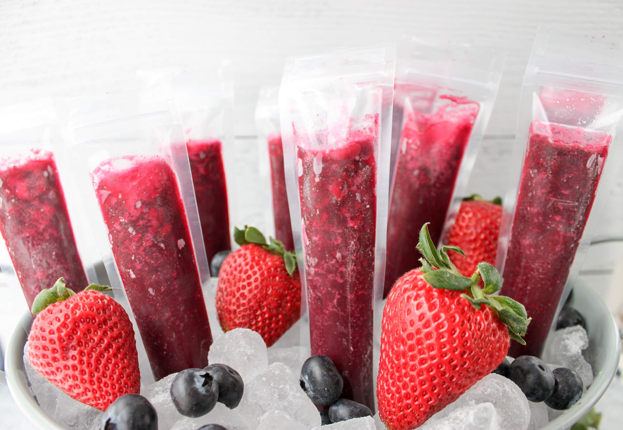 Berry and Beet Ice Pops Berry and Beet Ice Pops