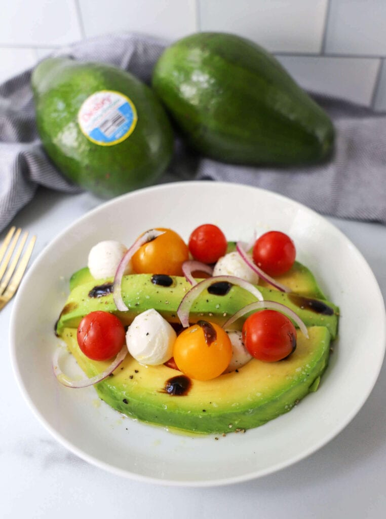 Tropical Avocado Caprese Salad