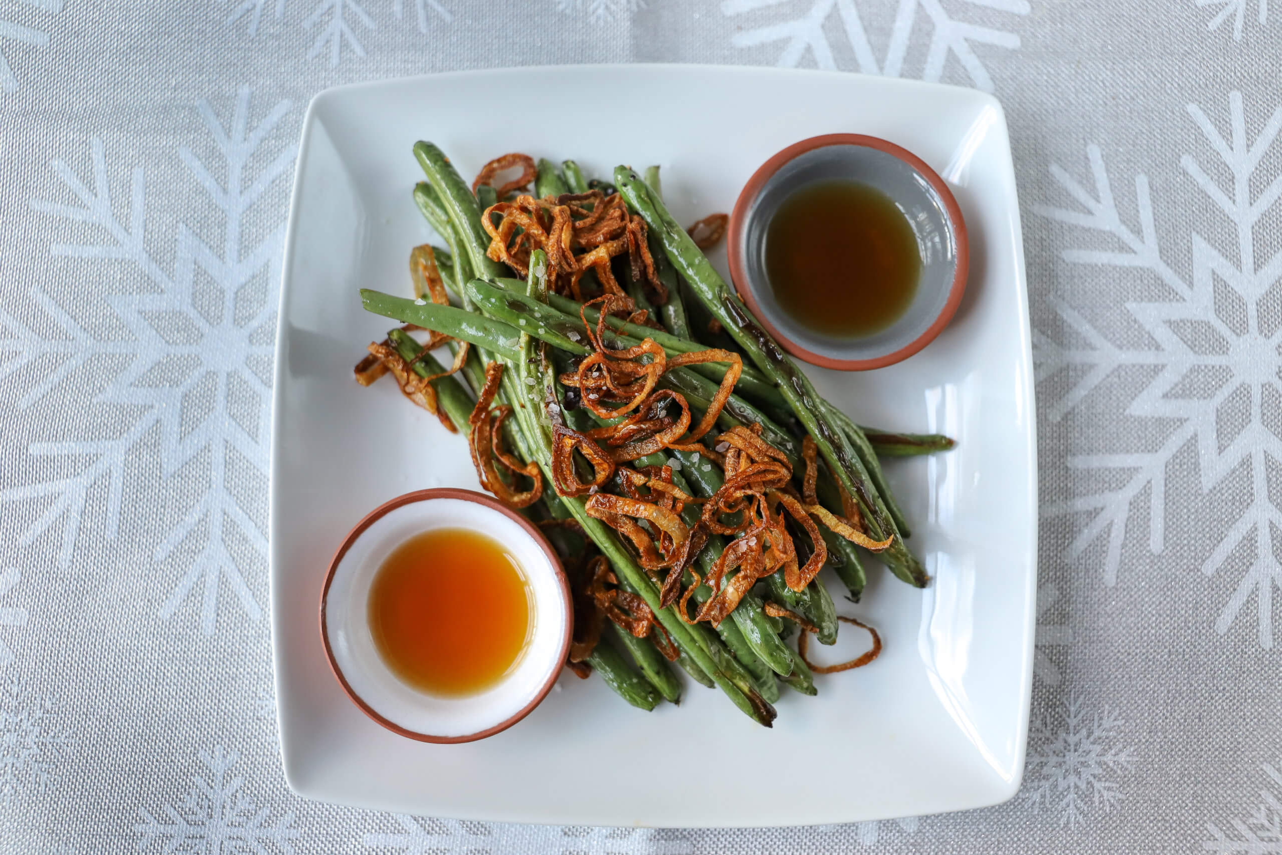 Blistered Green Beans with Fried Shallots Blistered Green Beans with Fried Shallots