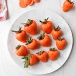 Chocolate strawberry carrots