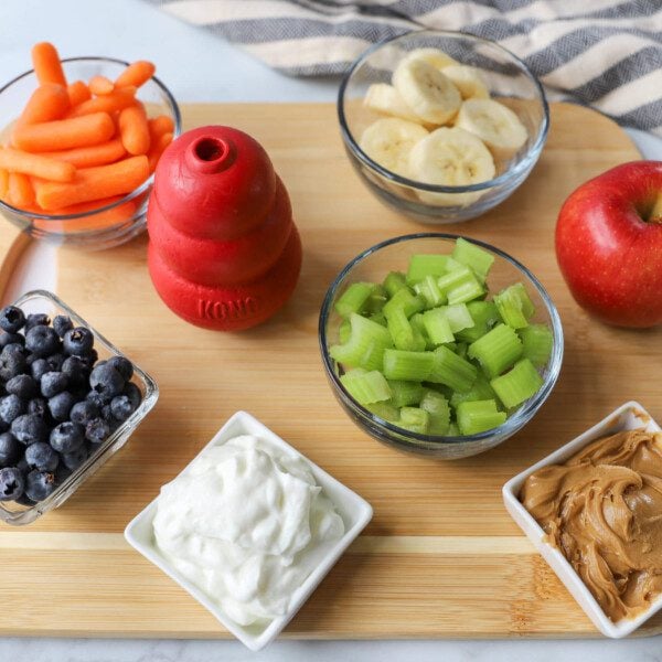 How to Stuff a KONG with Fruits and Veggies