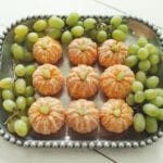 Pumpkin patch fruit tray
