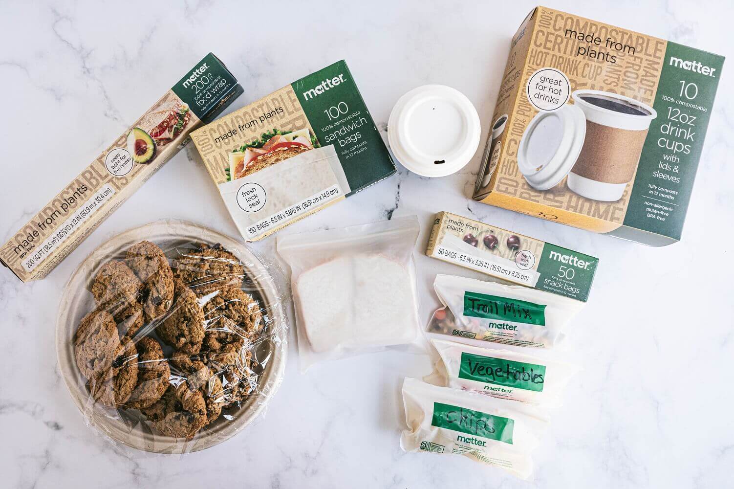 Matter™ compostable products Matter™ compostable products
