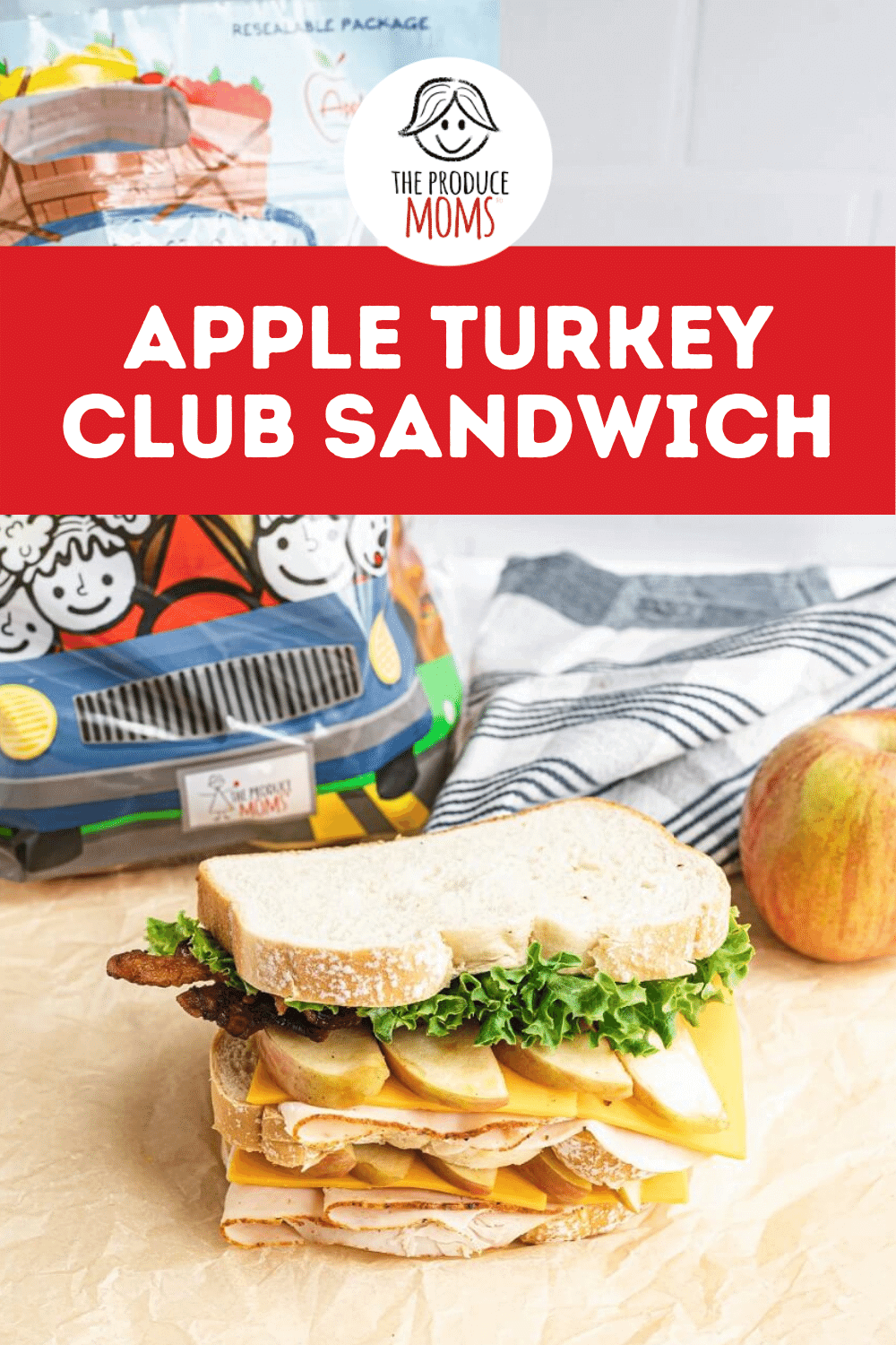 Apple Turkey Club Sandwich Pin Apple Turkey Club Sandwich Pin