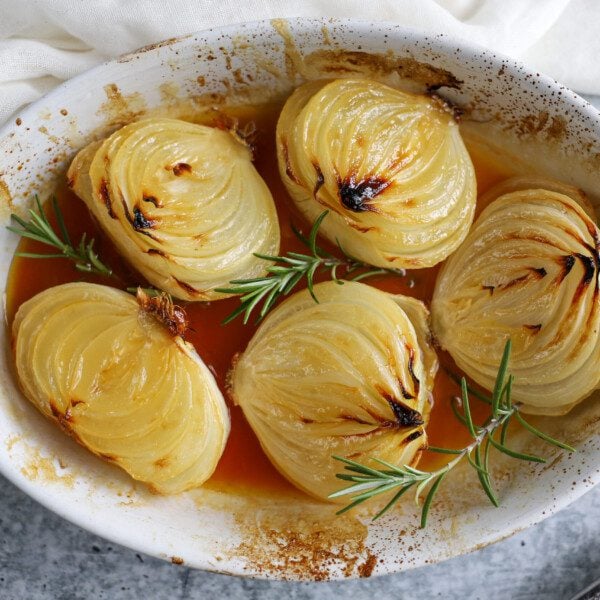 Hot Honey Roasted Vidalia Onions