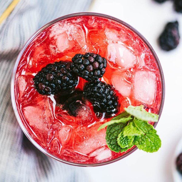 Blackberry Bourbon Lemonade