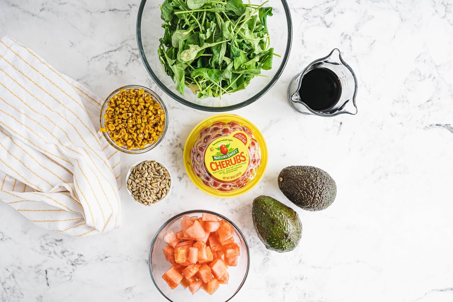 Midwest Charred Corn Spinach Salad Midwest Charred Corn Spinach Salad