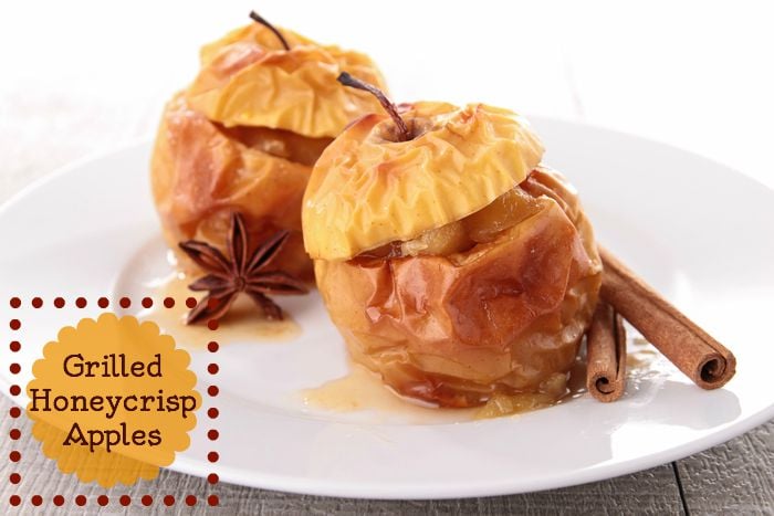 Grilled Honeycrisp Apples Grilled Honeycrisp Apples