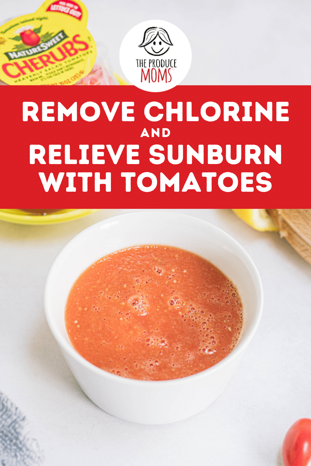 Remove Chlorine and Relieve Sunburn With Tomatoes Pin Remove Chlorine and Relieve Sunburn With Tomatoes Pin