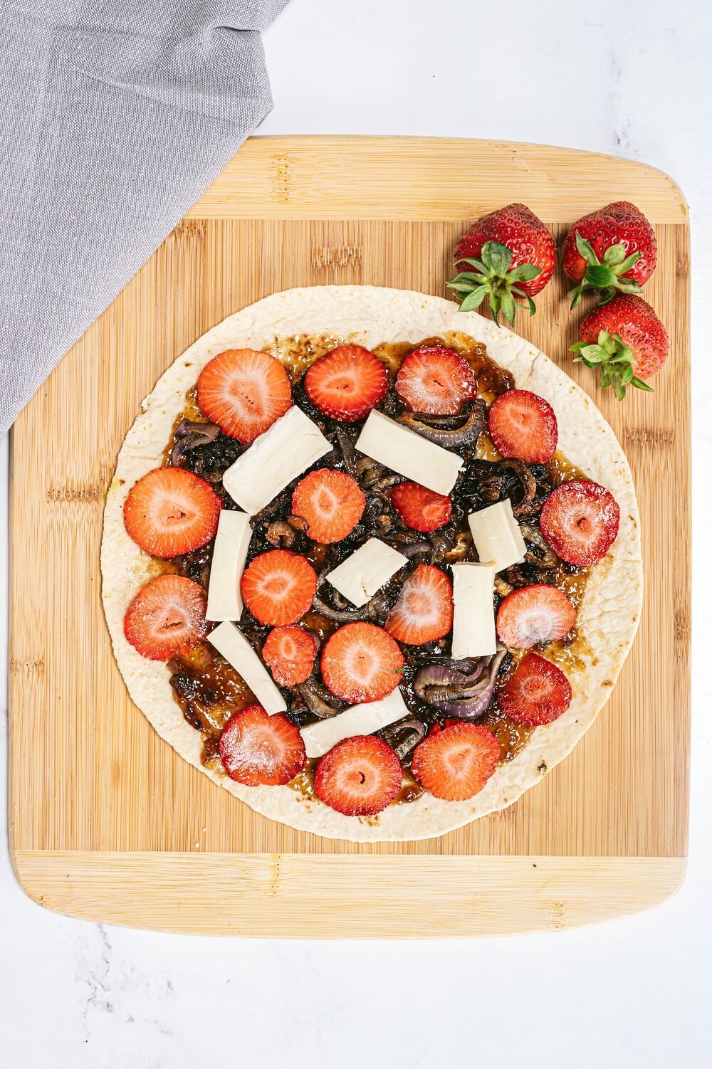 Strawberry Fig and Brie Pinwheels Strawberry Fig and Brie Pinwheels