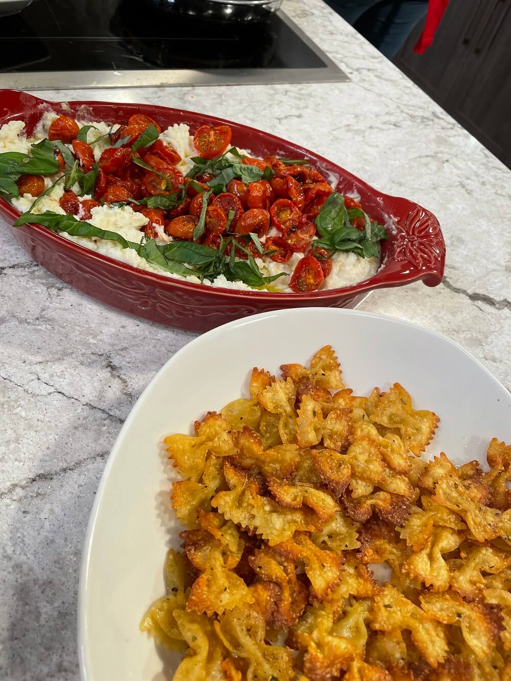 Glorys Pasta Chips and Dip, one of summer's most popular recipes Glorys Pasta Chips and Dip, one of summer's most popular recipes