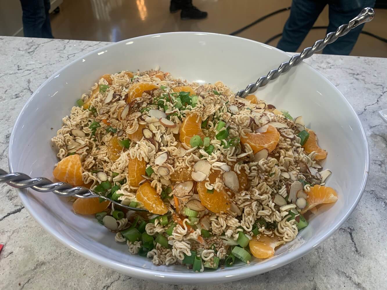 Made-Ahead After School Snacks: Mandarin Orange Ramen Noodle Salad Made-Ahead After School Snacks: Mandarin Orange Ramen Noodle Salad