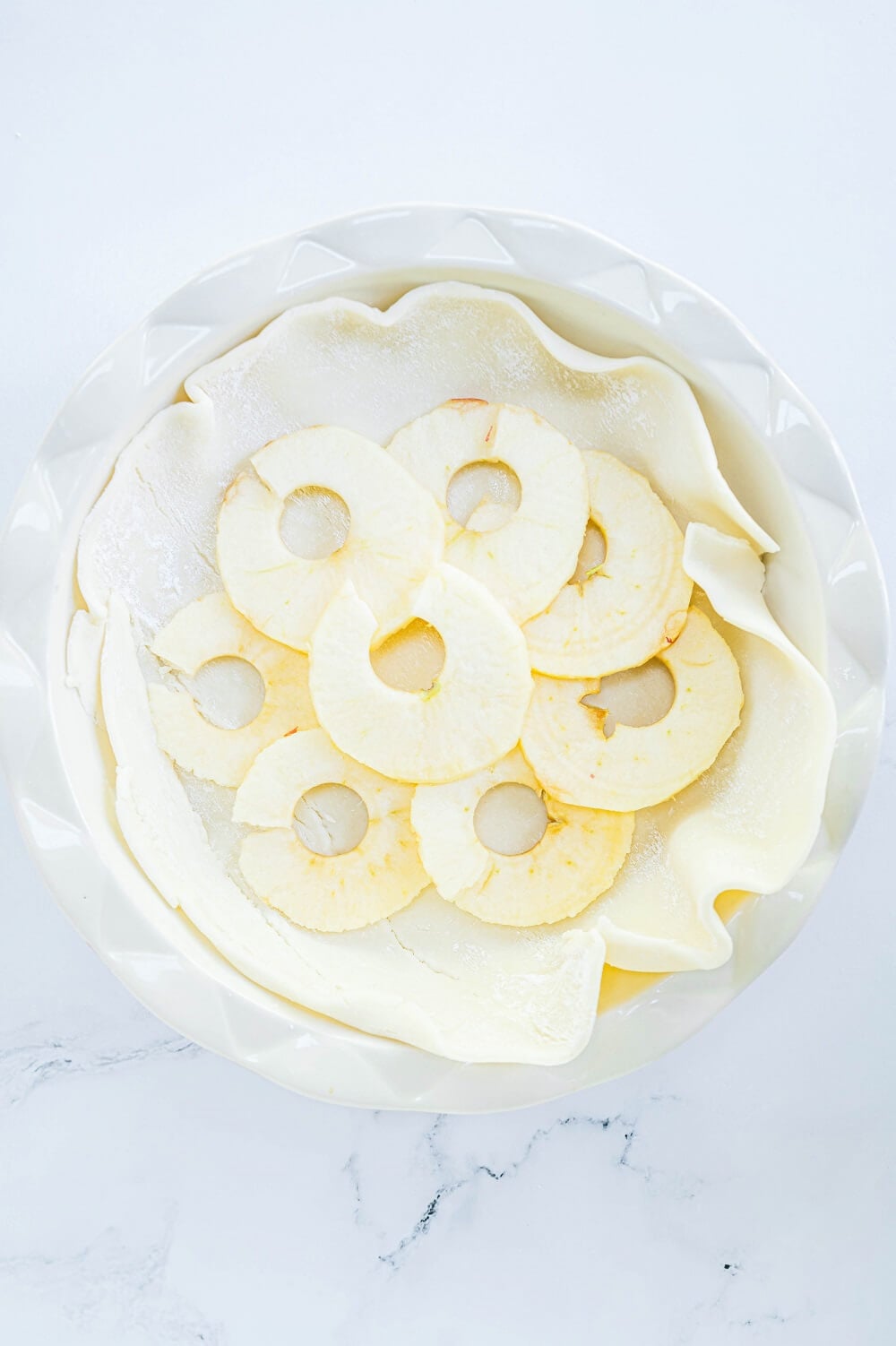 Crunchy apple rings Crunchy apple rings