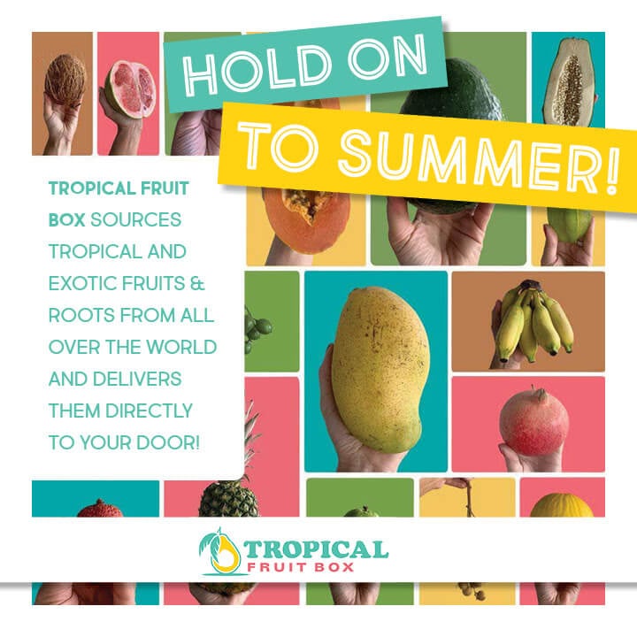 Hold on to summer with tropical avocados Hold on to summer with tropical avocados